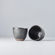 Lopsided Mug 200ml Black and Bisque Glaze V637-C5215