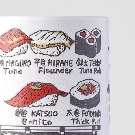 Sushi Mug 250ml Sushi Piece Design V637-C5357