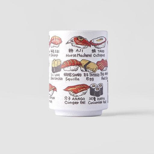 Sushi Mug 250ml Sushi Piece Design V637-C5357