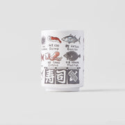 Sushi Mug 250ml Fish Design V637-C5358