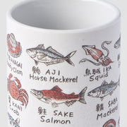 Sushi Mug 250ml Fish Design V637-C5358