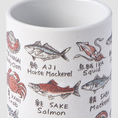 Sushi Mug 250ml Fish Design V637-C5358