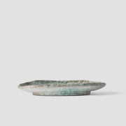 Plate Oval 17x11cm Aqua Splash Glaze V637-C5423