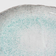 Plate Oval 30cm Aqua Splash Glaze V637-C5426