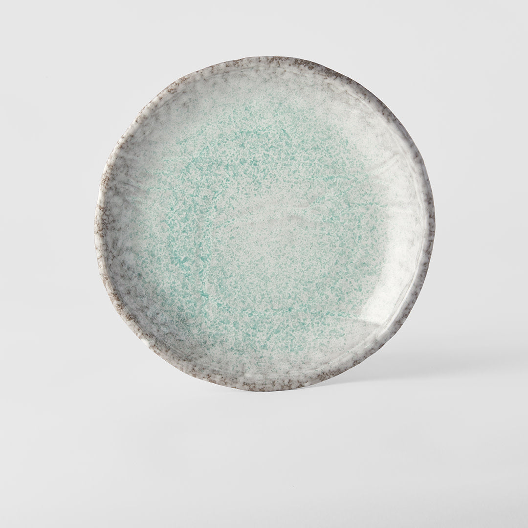 Serving Plate 27cm Aqua Splash Glaze V637-C5429