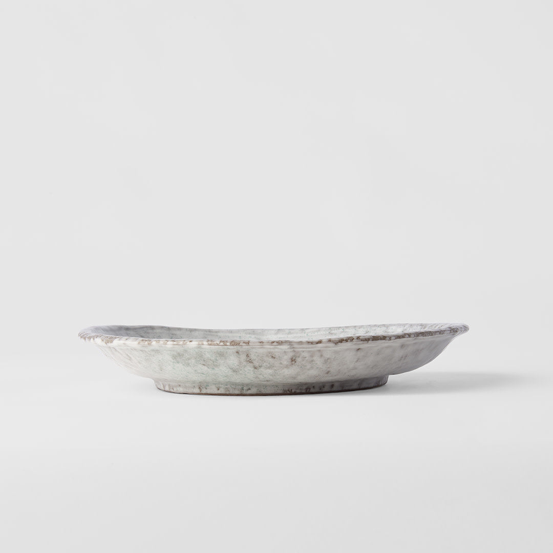 Serving Plate 27cm Aqua Splash Glaze V637-C5429