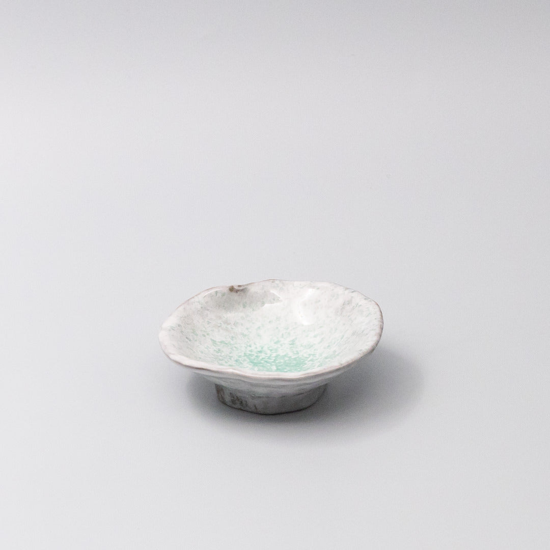 Sauce Dish 10.5cm Aqua Splash Glaze V637-C5430