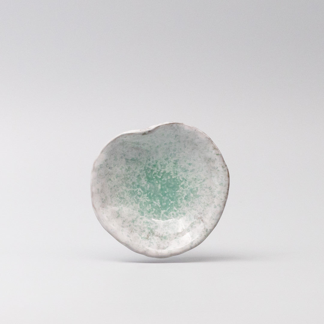 Sauce Dish 10.5cm Aqua Splash Glaze V637-C5430