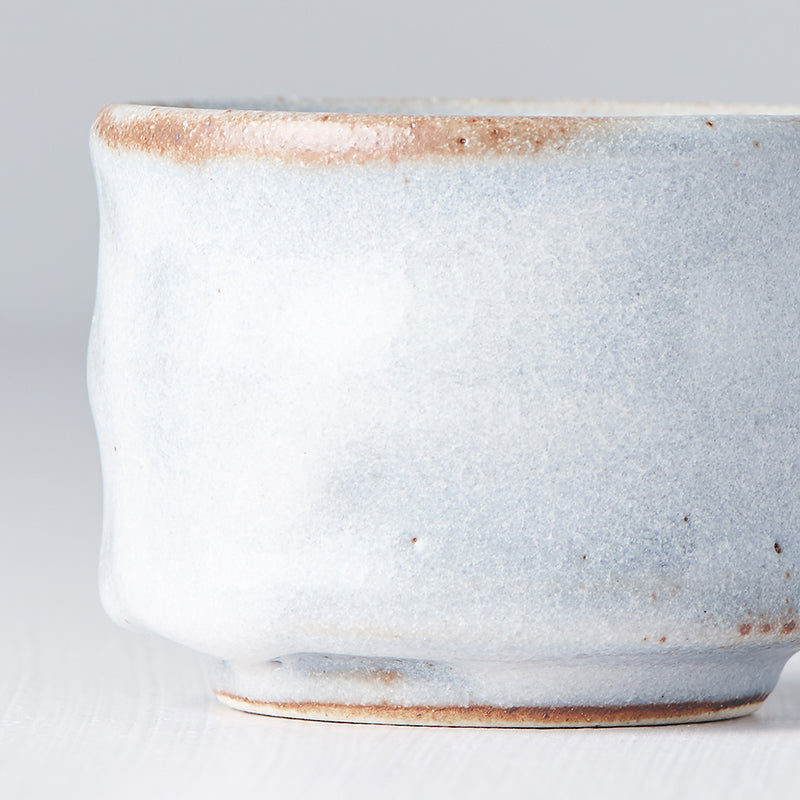 Sake Cup 50ml White Cloud Glaze V637-C5452