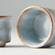 Sake Cup 50ml White Cloud Glaze V637-C5452