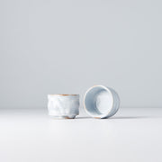 Sake Cup 50ml White Cloud Glaze V637-C5452