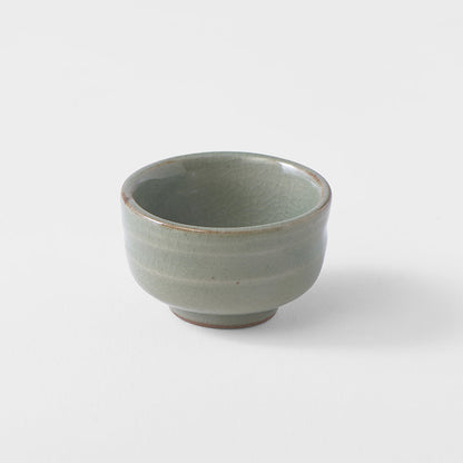 Sake Cup 35ml Celadon Glaze V637-C5465