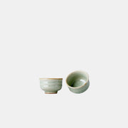 Sake Cup 35ml Celadon Glaze V637-C5465