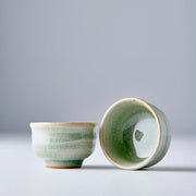 Sake Cup 35ml Celadon Glaze V637-C5465