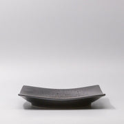 Plate Square 22cm Black Pearl Glaze V637-C6123