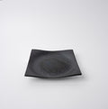 Plate Square 16cm Black Pearl Glaze V637-C6124
