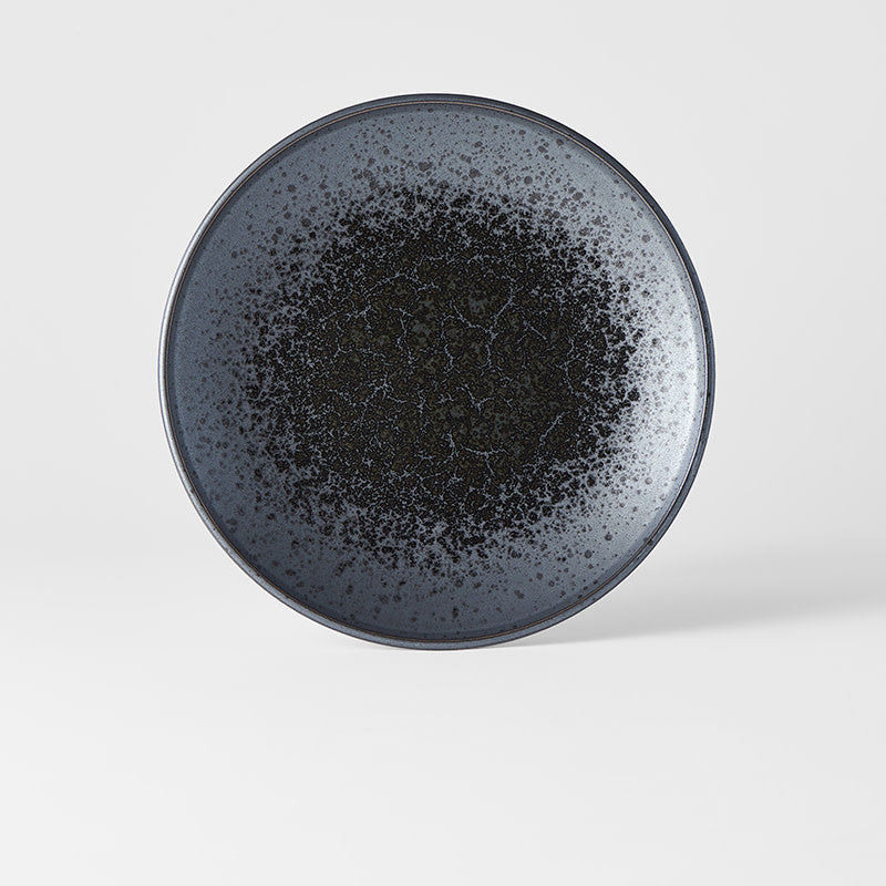 Dinner Plate 25cm Black Pearl Glaze V637-C6125