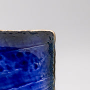Sushi Plate Swept Side 26cm Cobalt Dark Edge V637-C6244