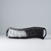 Sashimi Plate 33cm Gunmetal Glaze V637-C6247