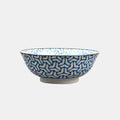 Bowl 19cm Indigo Ikat Herringbone Design V637-C6425D
