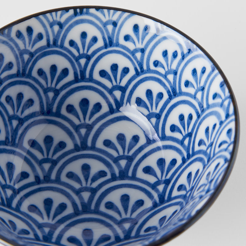 Bowl 13cm Petal Crest Pattern Design V637-C6426C