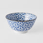Bowl 13cm Indigo Ikat Herringbone Design V637-C6426D