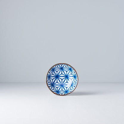 Sauce Dish 11cm Indigo Ikat Starburst Design V637-C6427E