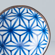 Sauce Dish 11cm Indigo Ikat Starburst Design V637-C6427E