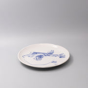 Serving Platter 29cm Fugu Design V637-C6438