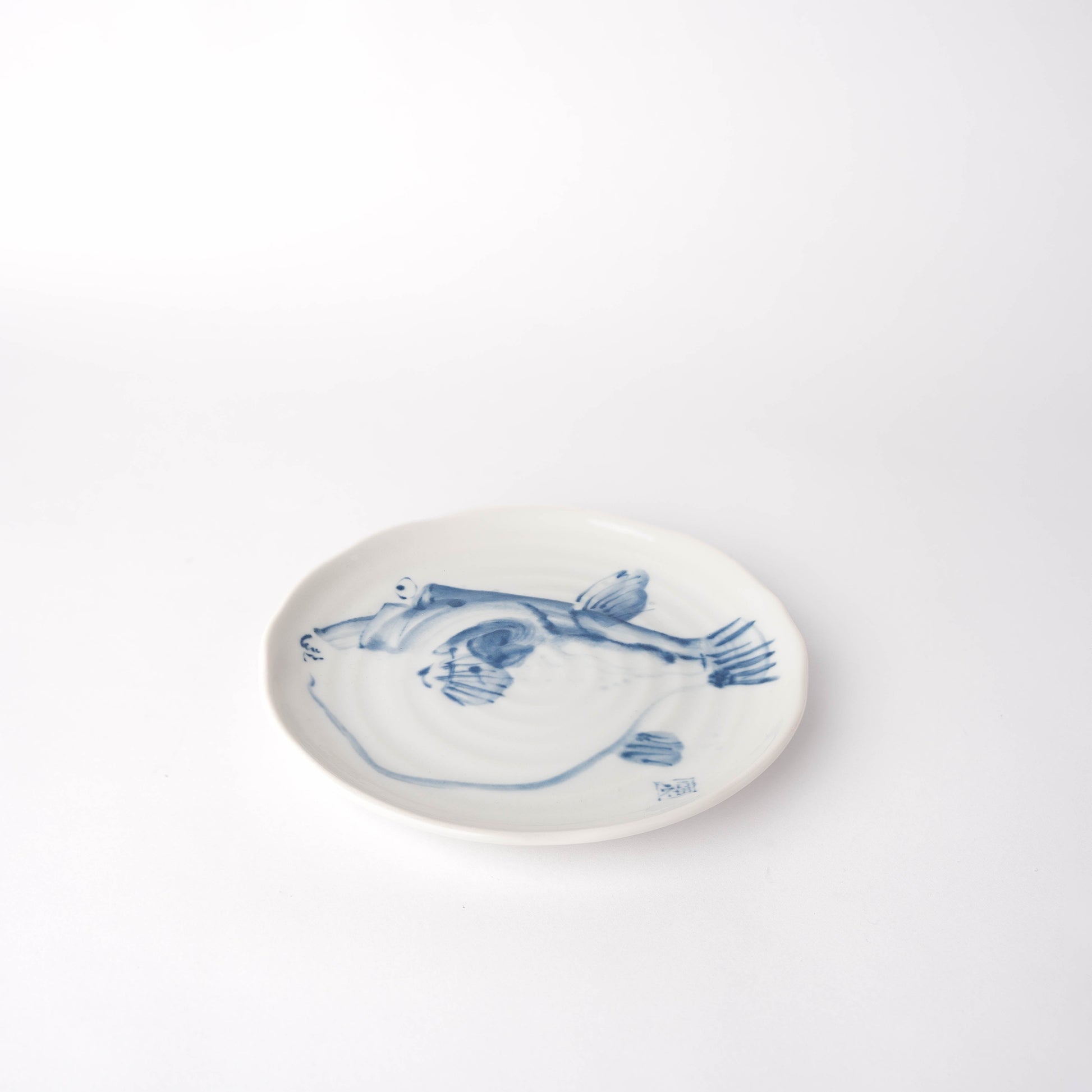 Plate 16cm Fugu Design V637-C6440