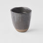 Lopsided Mug 275ml Black & Bisque Glaze V637-C6620