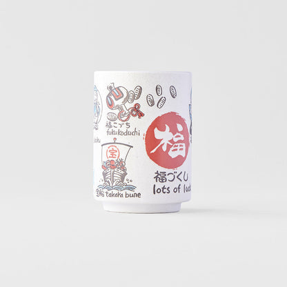 Sushi Mug 250ml Lucky Symbols Design V637-C6892