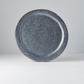 Plate Organic 25.5cm Craft Black Glaze V637-C6915