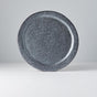 Plate Organic 25.5cm Craft Black Glaze V637-C6915