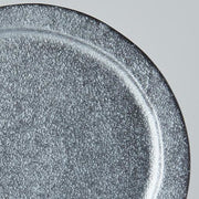 Plate Organic 25.5cm Craft Black Glaze V637-C6915