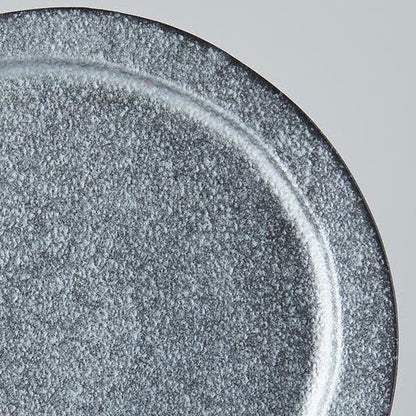 Plate Organic 25.5cm Craft Black Glaze V637-C6915