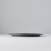 Plate Organic 25.5cm Craft Black Glaze V637-C6915