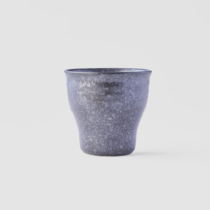 Cup Fluted 7cm Craft Black V637-C6927