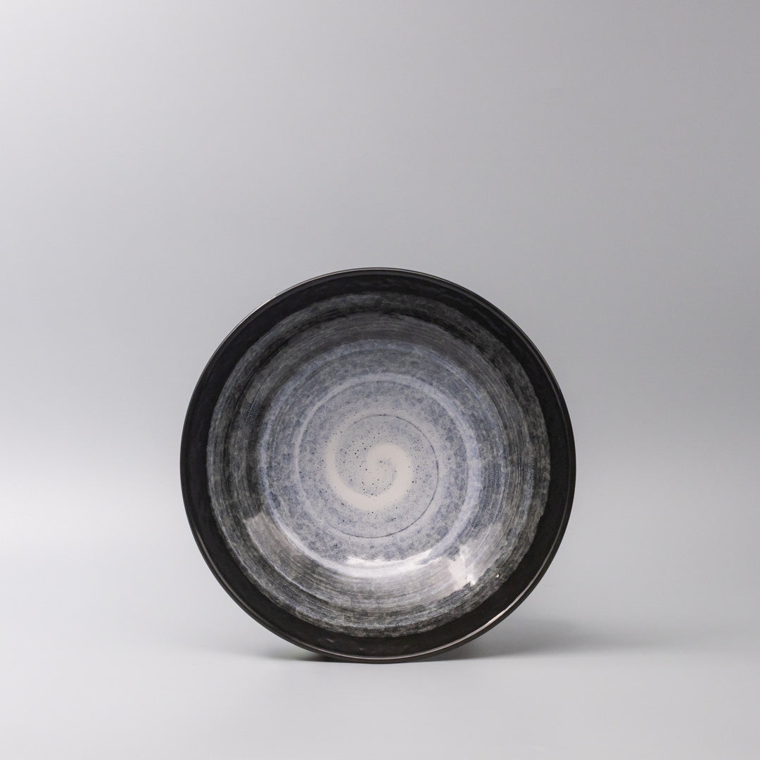 Ramen Bowl 24cm Blue Cloud Glaze V637-C6961