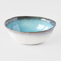 Bowl Oval 17cm Sky Blue Glaze V637-C7016