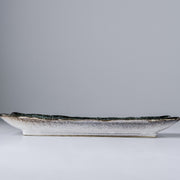Plate Rectangular 28.5x 12cm Sky Blue Glaze V637-C7019