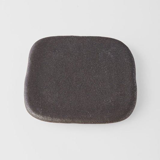 Plate Square 19cm Stone Slab Design V637-C7176