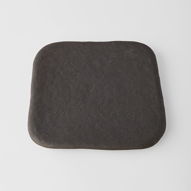 Plate Square 25cm Stone Slab Design V637-C7178