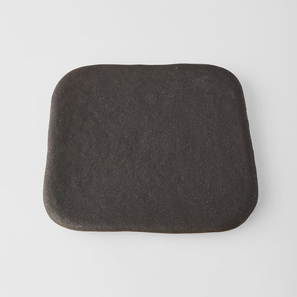Plate Square 25cm Stone Slab Design V637-C7178