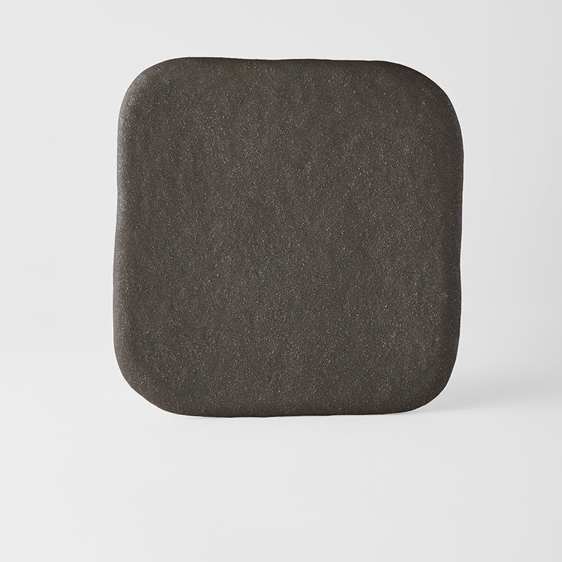 Plate Square 25cm Stone Slab Design V637-C7178