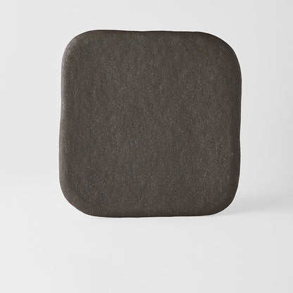 Plate Square 25cm Stone Slab Design V637-C7178