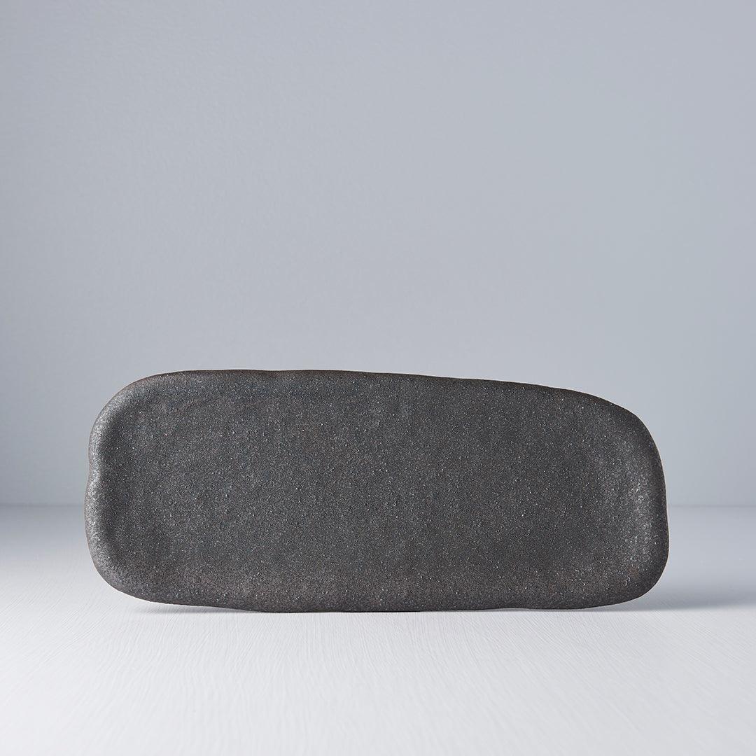 Plate Rectangular 28.5cm Stone Slab Design