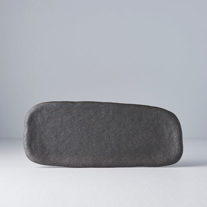 Plate Rectangular 28.5cm Stone Slab Design