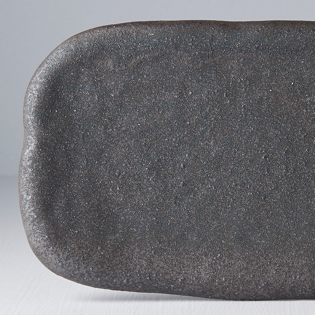 Plate Rectangular 28.5cm Stone Slab Design