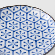 Tapas Plate 16.5cm Flower Design V637-C7203B